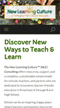 Mobile Screenshot of newlearningculture.com